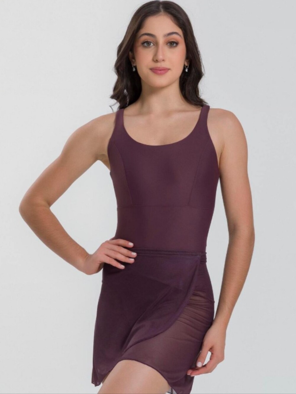 So Danca Mesh Ballet Wrap Skirt Curvy Large arge Or XL